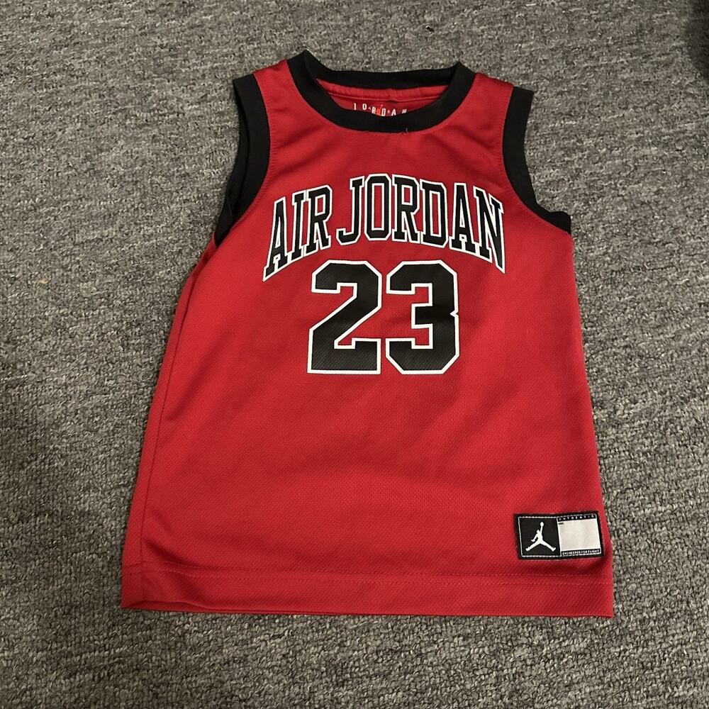 Nike Air Jordan Michael Jordan Jersey Red Toddler Youth Small